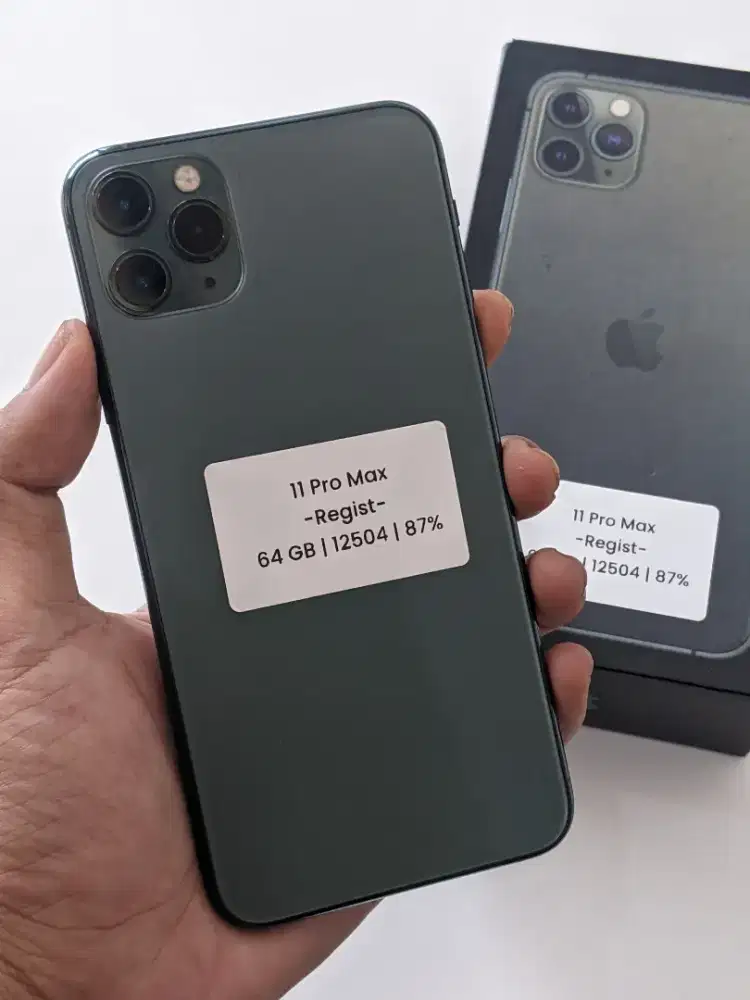 Iphone 11 PM 64GB regist