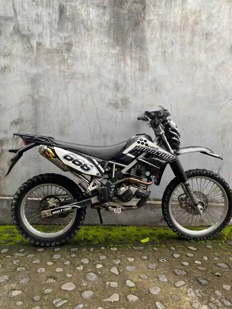 Motor trail kawasaki klx L 2015 full modif adventure offroad siap gas