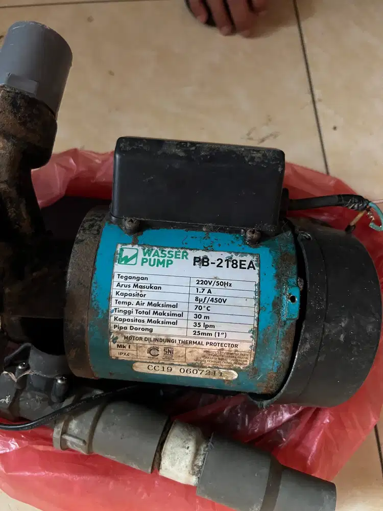 mesin jet pump sanyo wasser