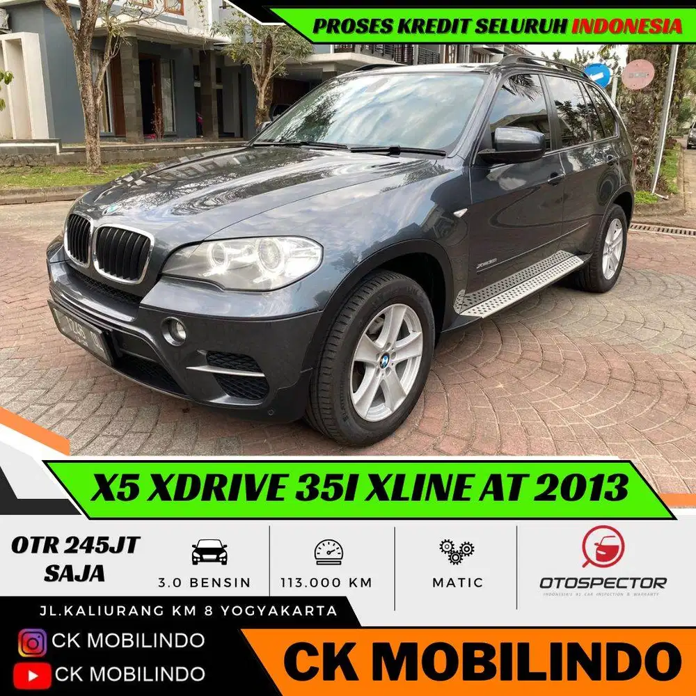 BMW X5 Xdrive 35i Xline Tahun 2013 DP Minim Bisa Kredit CX60