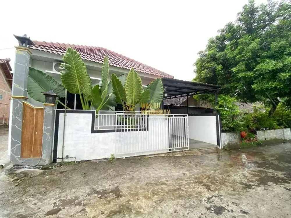 DIJUAL VILLA CANTIK DI BERBAH SLEMAN 800 JUTAAN SHM FULLY FURNISH DAN ADA PRIVATE POOL