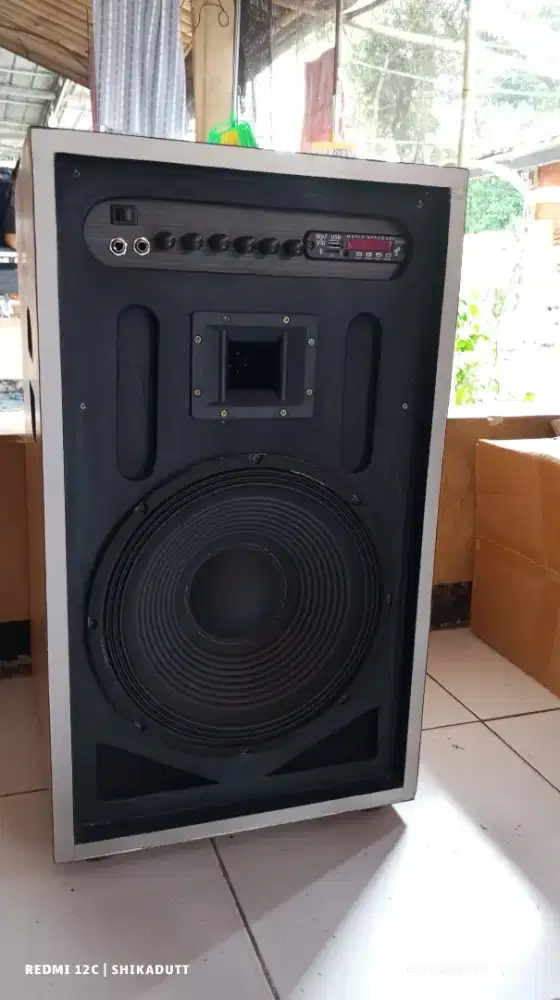 Speaker bloetoot 12 12 inch rakitan