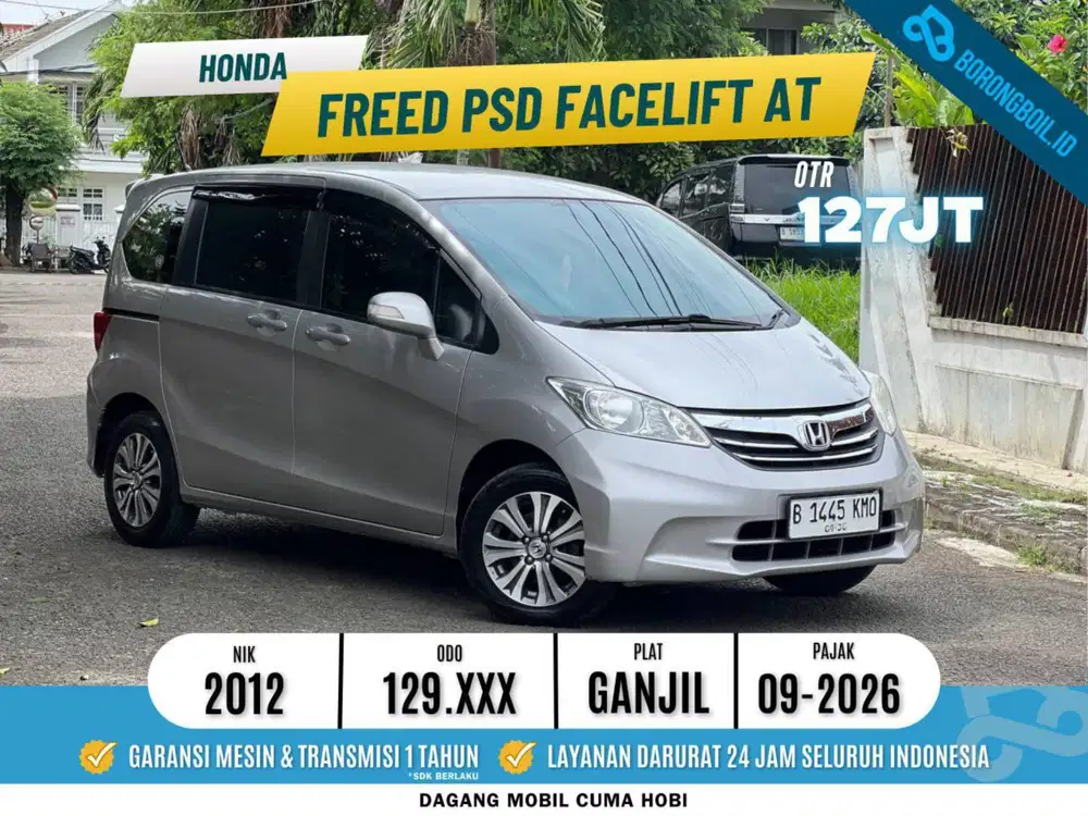 Honda Freed PSD AT 2012 facelift Abu metalik