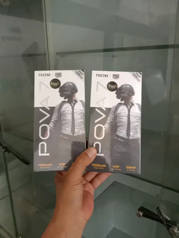 FAST RESPON WA Tecno Pova 7 8+8/256 Garansi resmi 13bln
