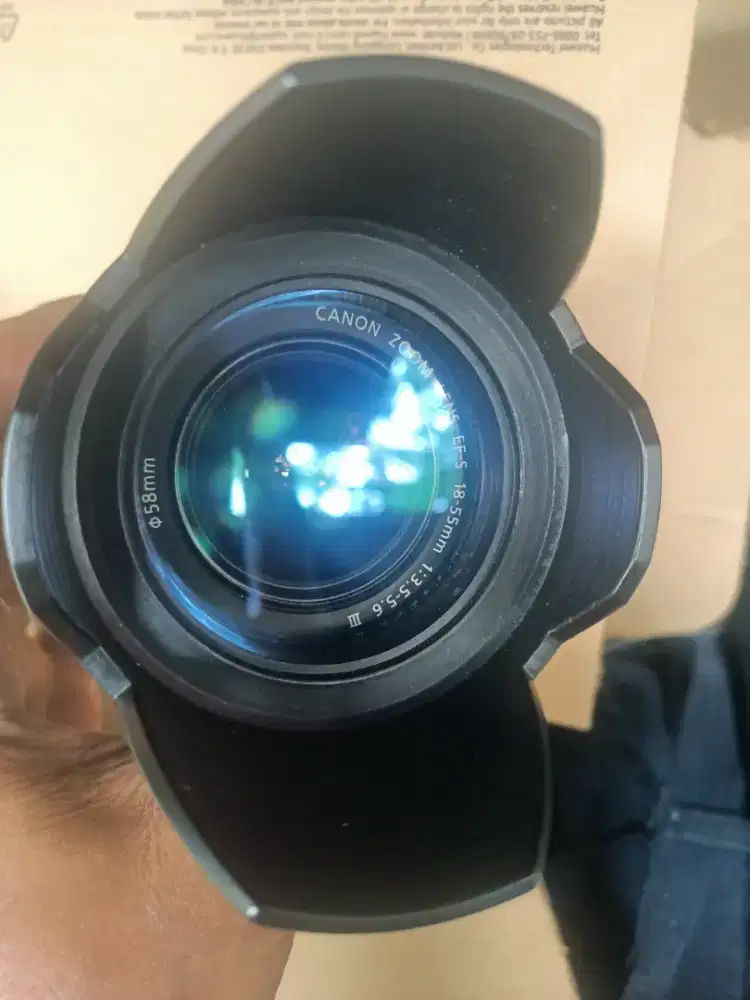 Lensa kit Canon 18-55mm