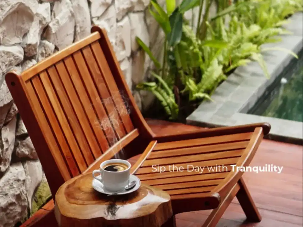 Villa Minimalis Sentuhan Kayu Jepang di Tengah Kota Jogja, 13 Menit ke Alun Alun Selatan