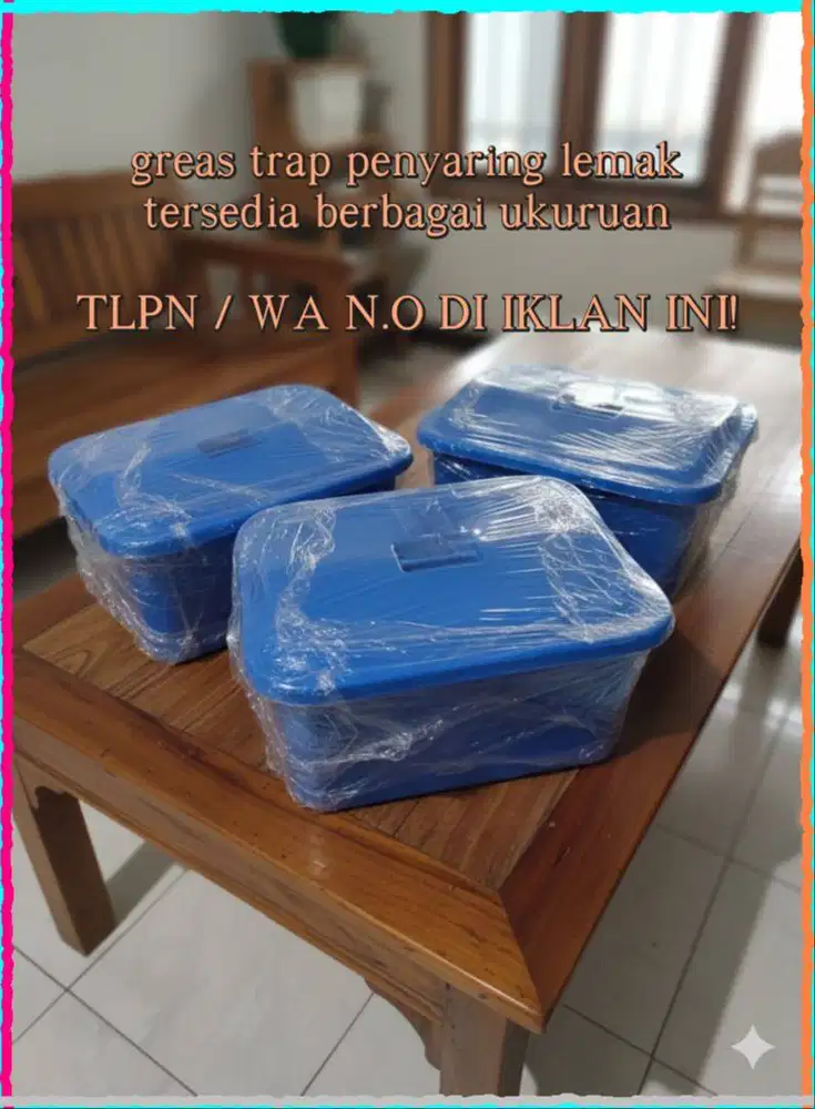 GREASE TRAP - PENYARING MINYAK - GREASE TRAP FRP