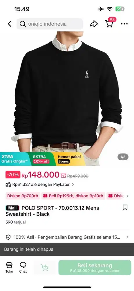 Sweaters Polo sport
