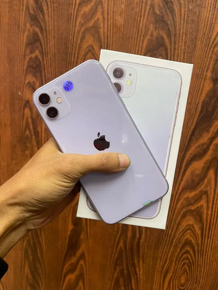 Iphone 11 256Gb ibox purple lengkap