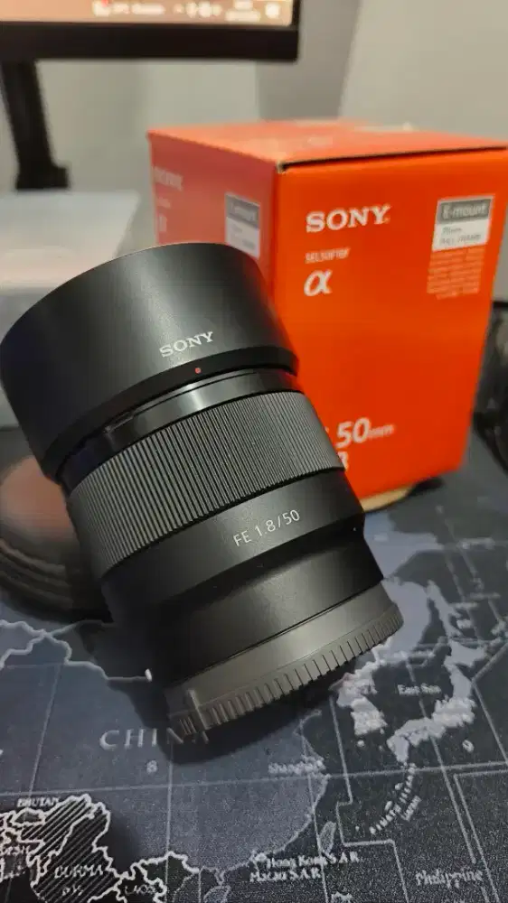 Lensa Sony 50mm f1, 8