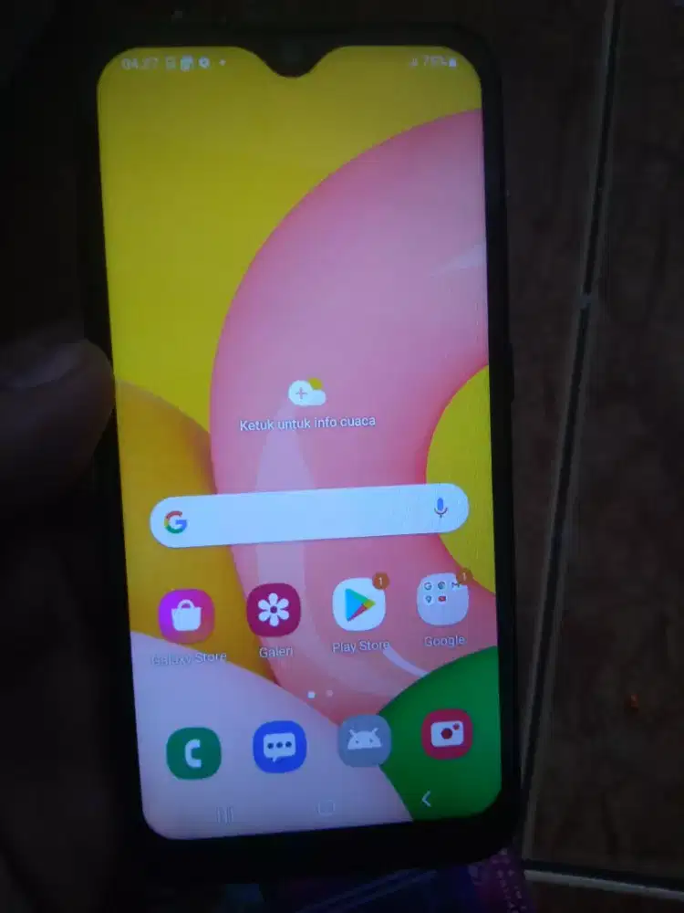 Samsung A01 Ram 2/16gb minus pemakaian hp only