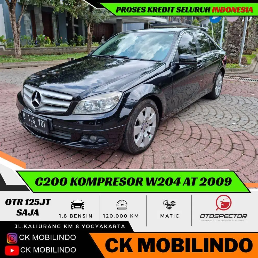 Mercedes Benz C200 Kompresor W204 Matic 2009 DP Minim Accord
