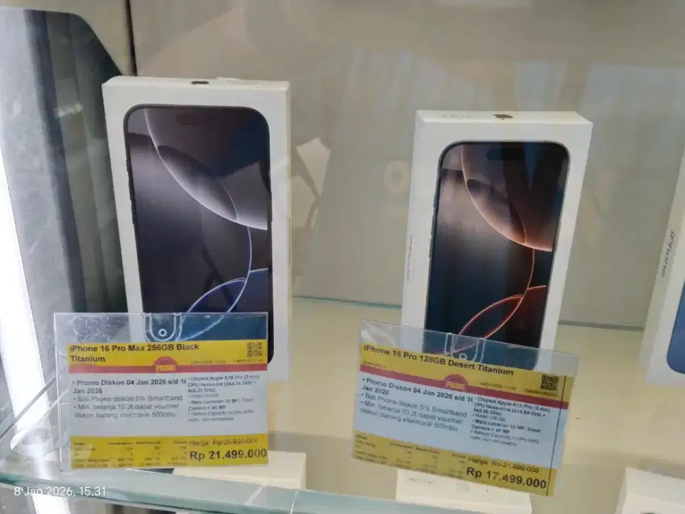 IPHONE 16 Pro Max 256 GB, Cicilan tanpa DP, tanpa Bunga, Syarat KTP