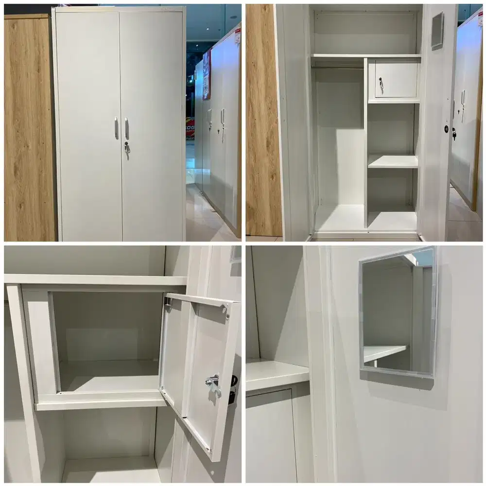 LEMARI BAJU BAHAN BESI/METAL MURAH