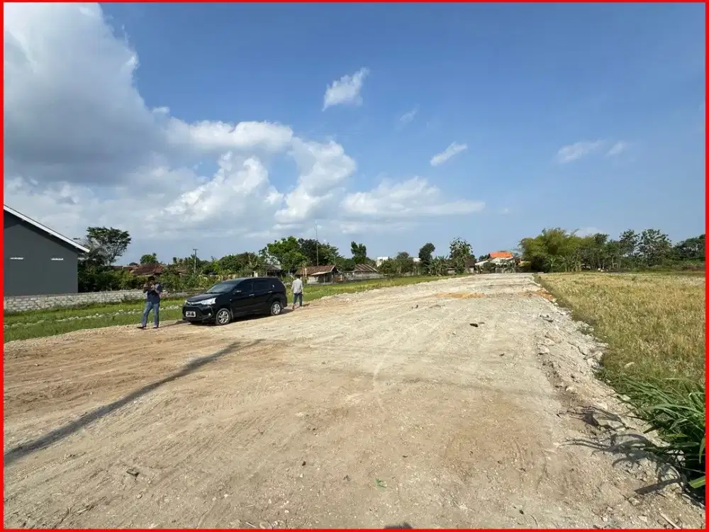 Dijual Tanah Jogja Jl. Sidokarto Sleman Dekat Polsek Godean, Untuk Rumah