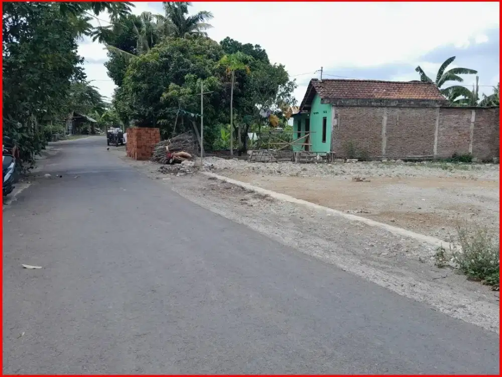 Tanah Dijual Jogja Jl. Jejeran Bantul Dekat Kampus UAD Untuk Rumah