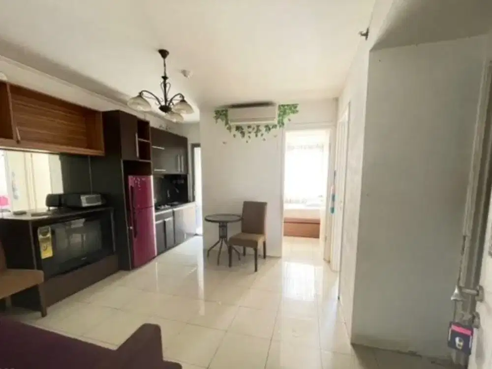 Sewa Apartemen Kalibata City Green Palace, 2BR Luas 42m2 Full Furnished, Tower Raffles