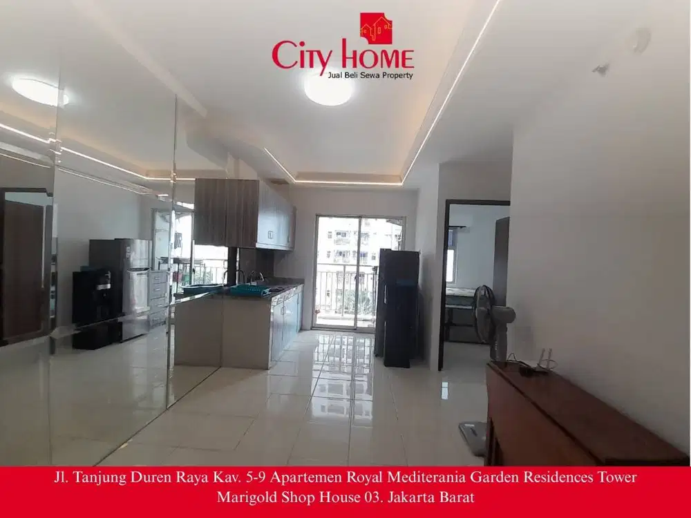 Disewakan apartemen medit 2 furnished