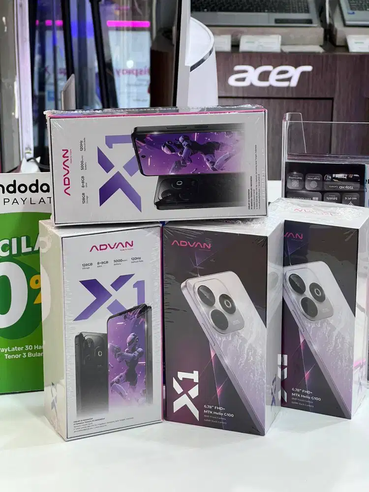 SMARTPHONE ADVAN X1 8+8/128 6,7 BLACK