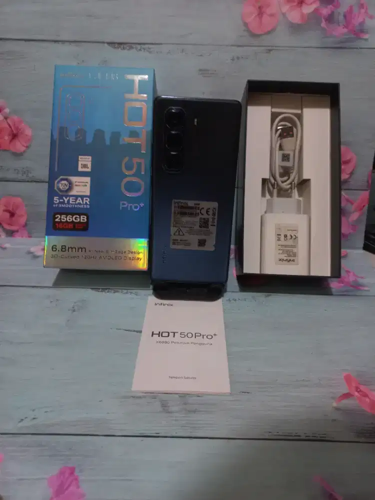 JUAL INFINIX HOT 50 PRO+ NFC SPEK 8/256 FULLSET GARANSI 4/1 2027