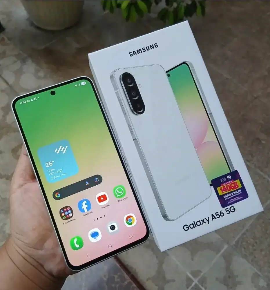 Samsung A56 white 8/256