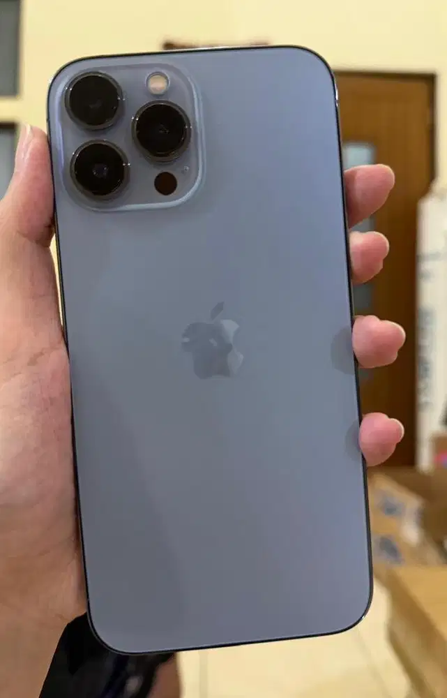 [DIJUAL] IPHONE 13 PRO MAX 128 GB SIERA BLUE (SECOND)