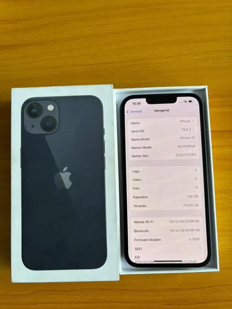 Iphone 13 128gb midgnight