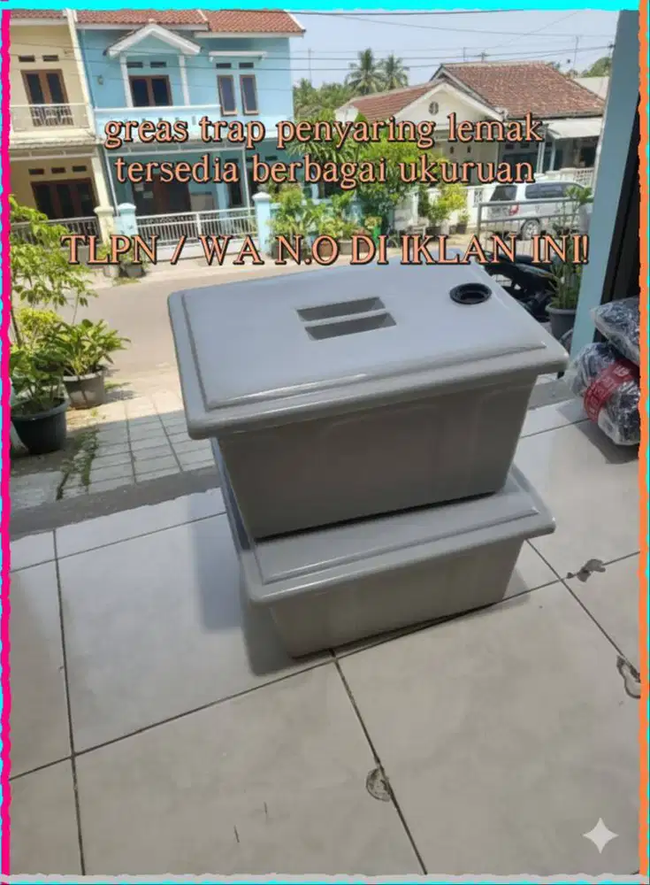 GRESTREP BERKUALITAS - grease trap