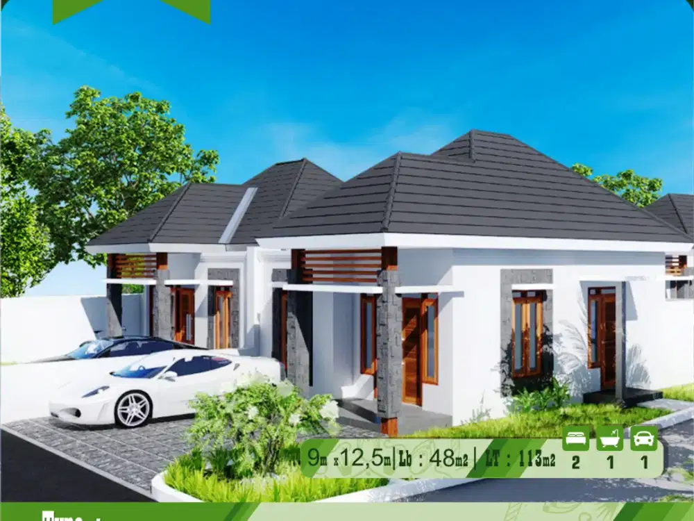 rumah di pengasih dekat kampus UNY Wates kulon progo