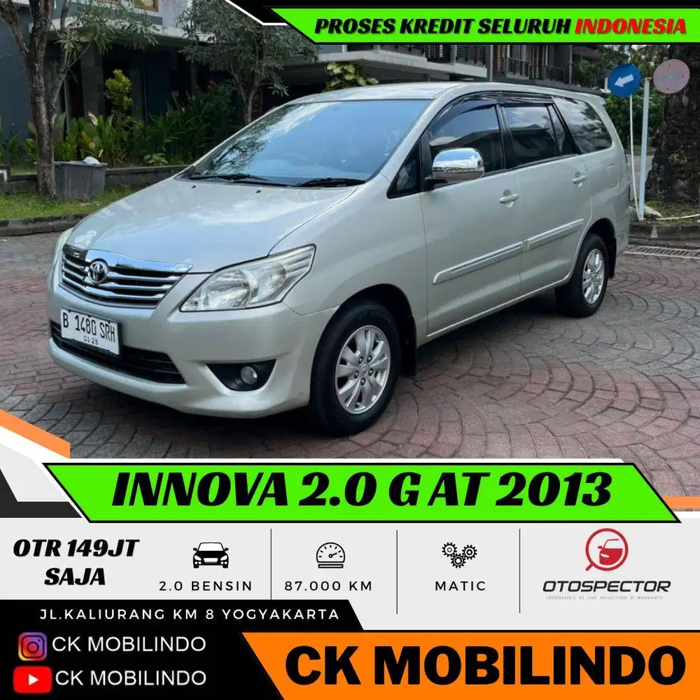 Toyota Kijang Innova G Matic 2013 Pajak Baru ANTIK DP Minim Terios
