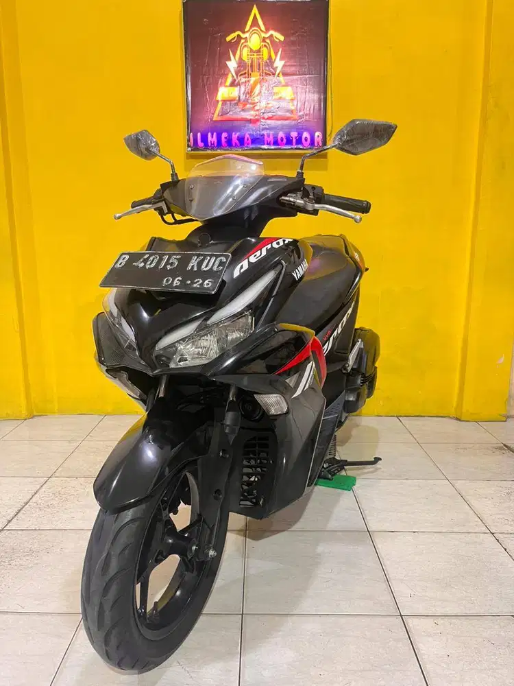 YAMAHA NEW AEROX 155 CONNECTED TAHUN 2017 CASH & CREDIT