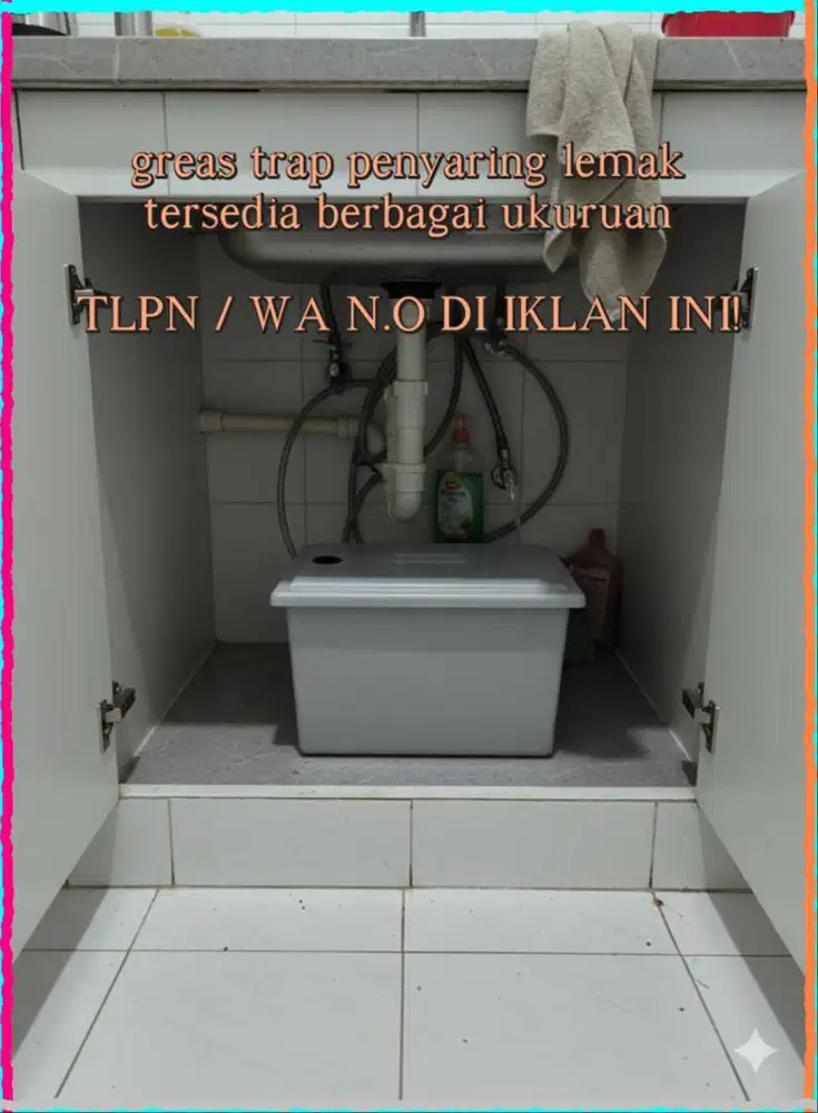 Grease Trap Dapur MBG