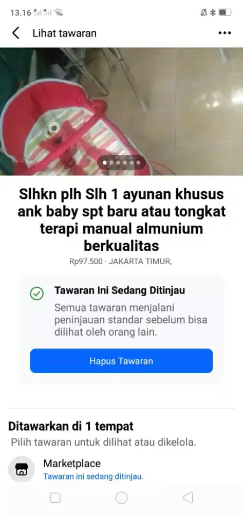 Slhkn plh slh 1 dr tongkat terapi lansia almunium atau sblh nya murah2
