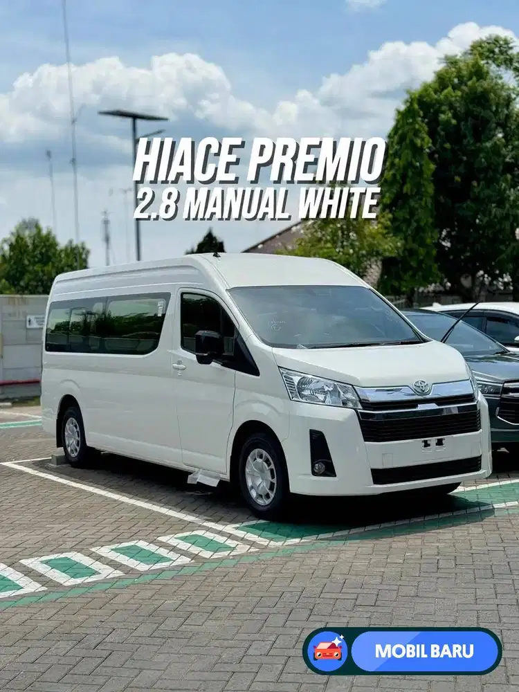 [Mobil Baru] Toyota Hiace Premio 2.8 MT 2026
