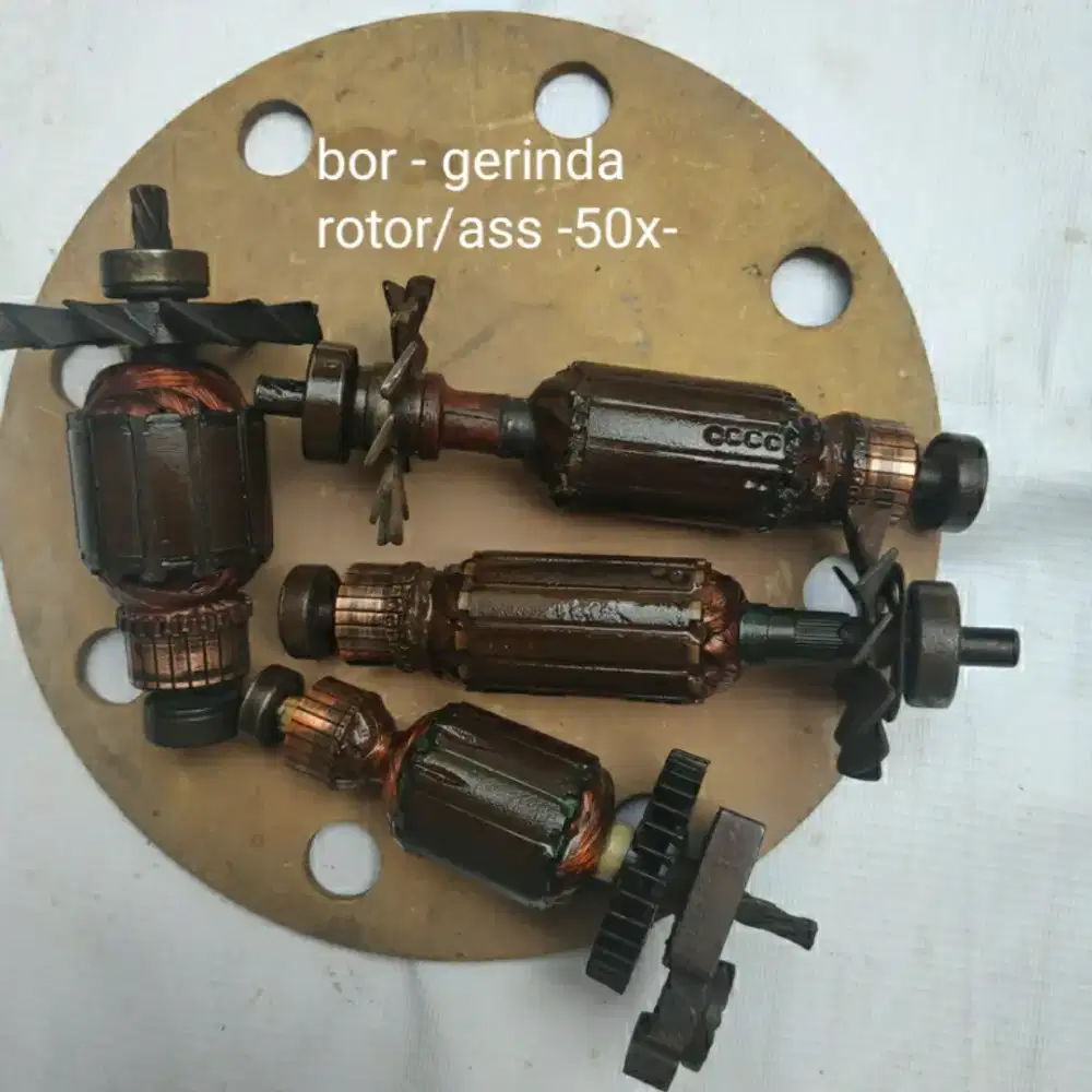Components rotor bor + sock Jetpump