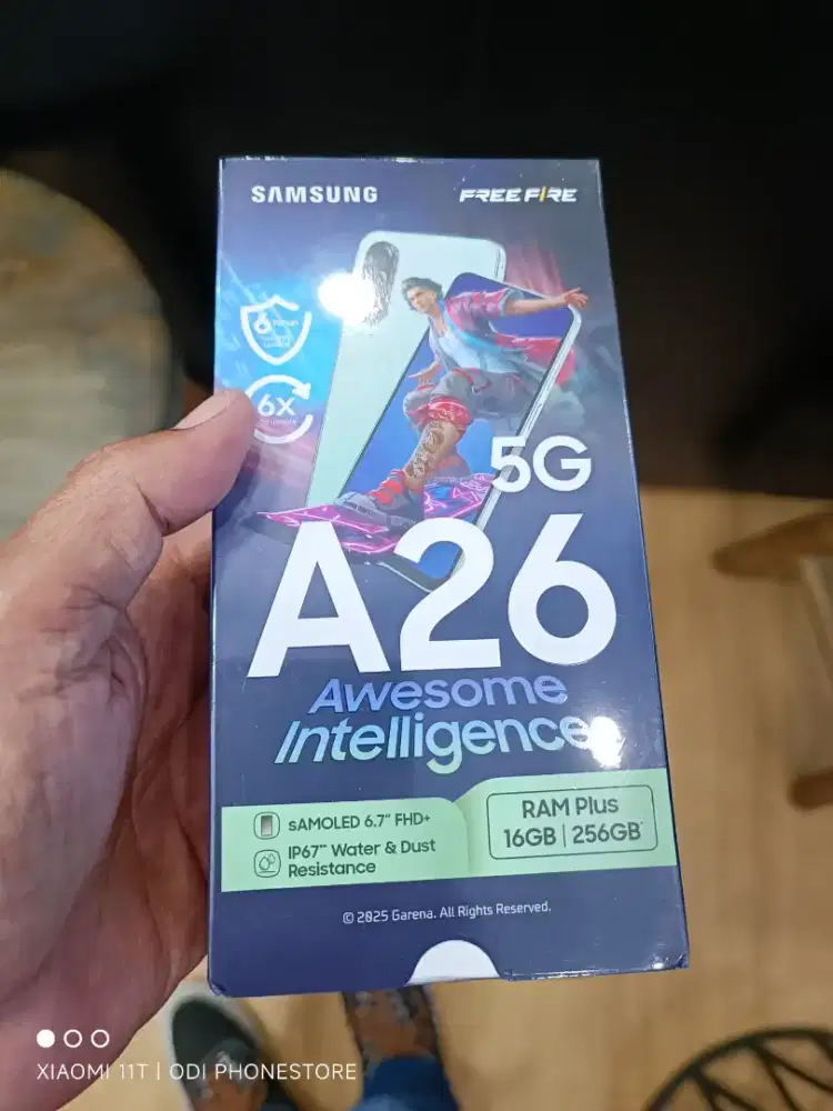 Hp baru segel garansi resmi Samsung a26 5g 8/256 gb