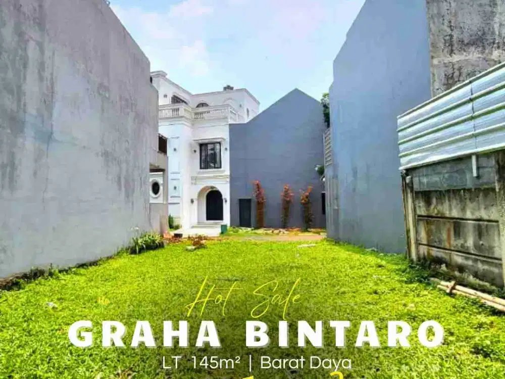 Kavling Lokasi Strategis di Graha Bintaro Dekat Tol Parigi, RS Pondok Indah Bintaro