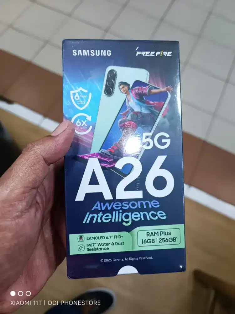Hp baru segel garansi resmi Samsung a26 5g 8/256 gb