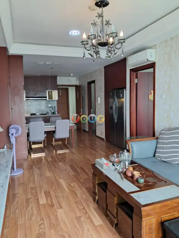 Disewakan cepat unit 2 + 1 Condominium Green Bay Pluit