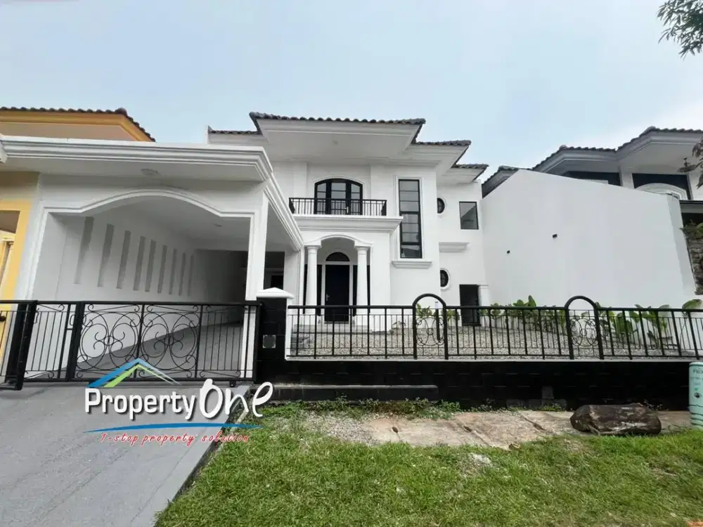 Dijual Rumah Mewah Desain Klasik Di Puspitaloka BSD City