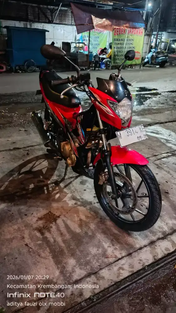 Suzuki Satria Fu 2013 W Gersik