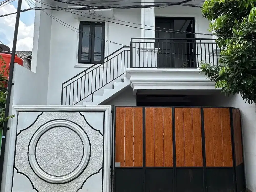 Hard Selling Jual Murah Bangunan New classic Eropa 2 Lantai Siap Huni Berlokasi Strategis