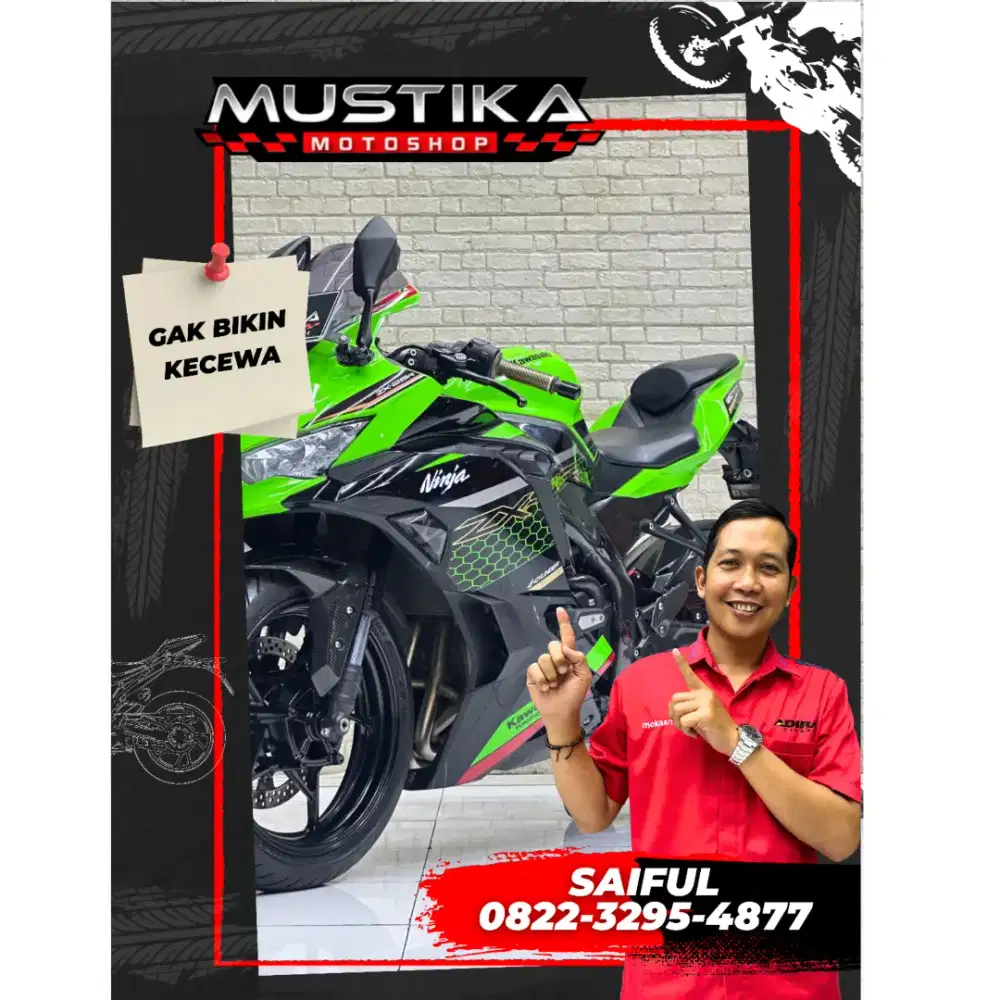 Perfect Condition!!Kawasaki ZX25R 2021 Plat Jatim  Limited-Mustika