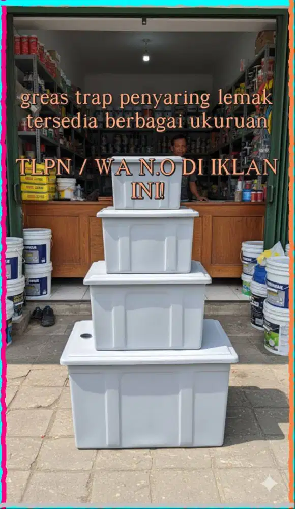 GRESTREP BERKUALITAS - grease trap