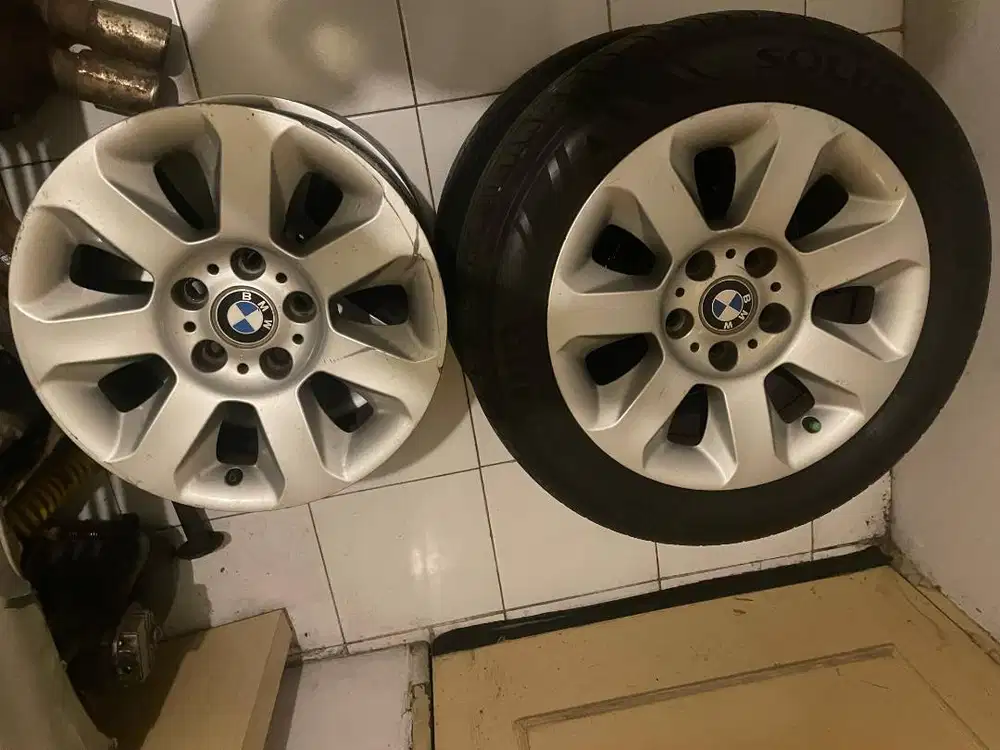 Jual velg Bmw Oem ring 16 bonus ban 2 pamulang tangerang selatan