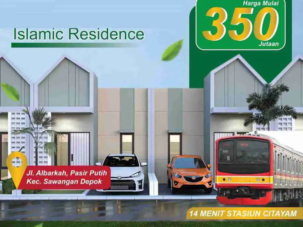 Rumah Baru Cluster Di Pasir Putih Sawangan Kota Depok Murah (RIR) Minimalis