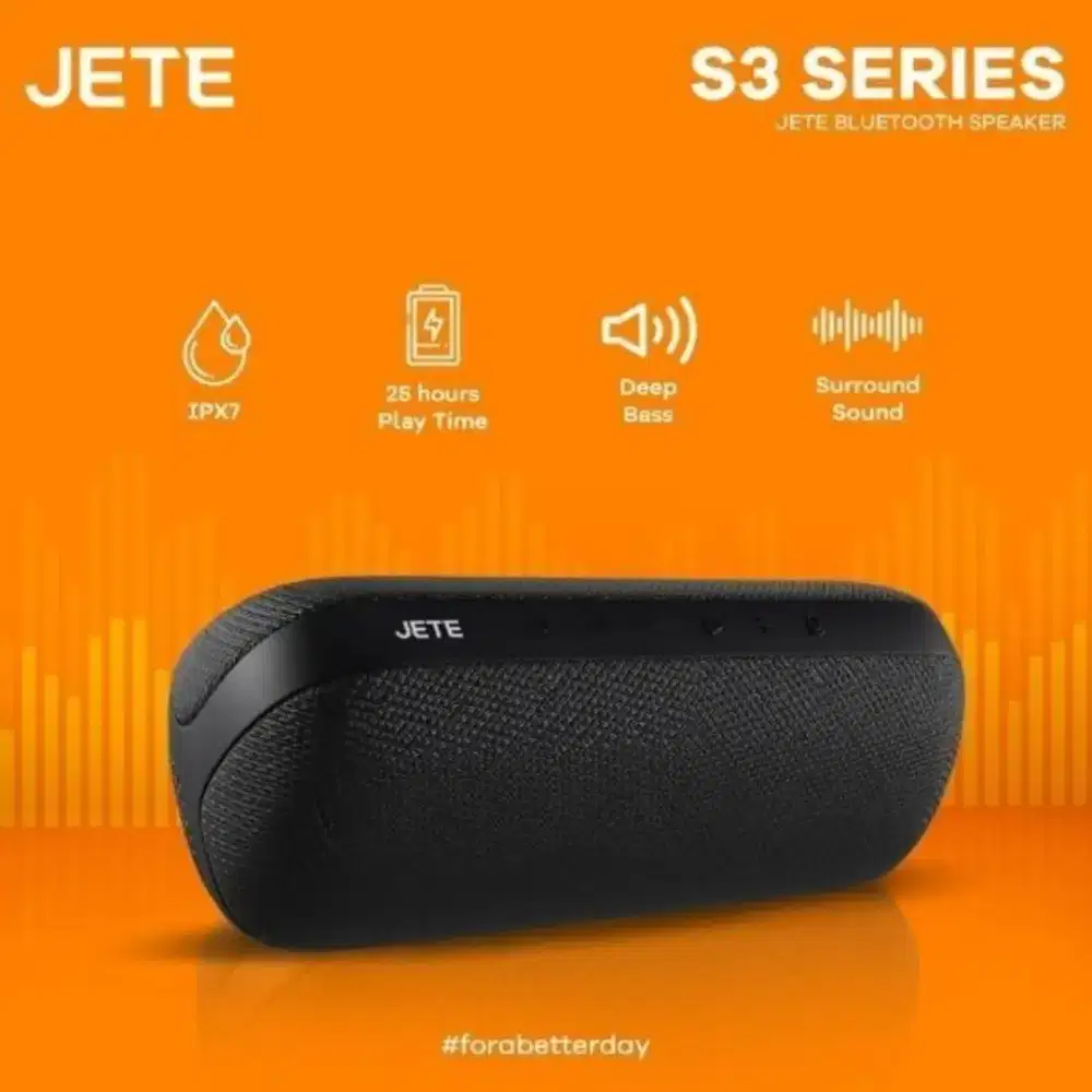 Speaker Jete-S3 Super Bass With TWS Technology