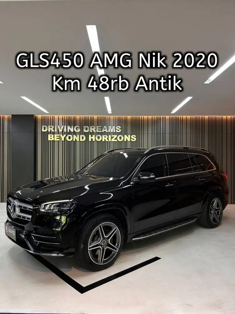 Mercedes Benz GLS 450 GLS450 AMG 2020 Hitam Mercy Km48rb B1365WCS