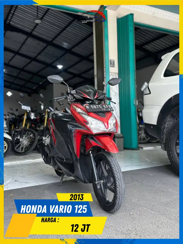 HONDA VARIO 125 2013 TERMURAH SE MALANG HIKMAH MOTOR KEPUH