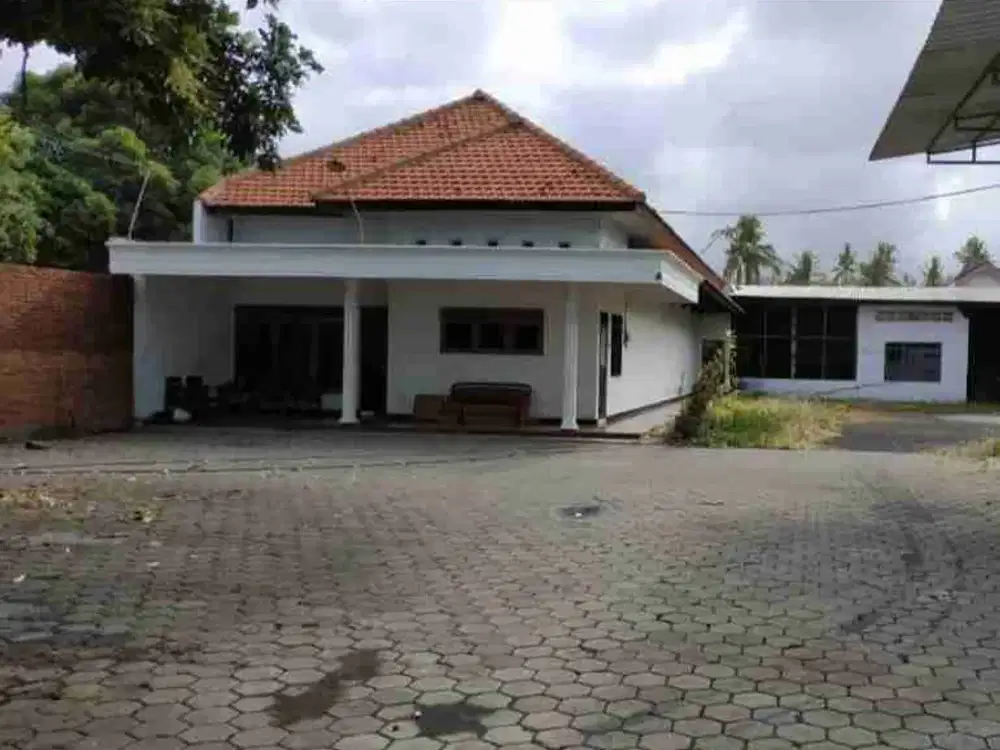 Di Jual Gudang Pinghir Jalan Utama Dekat Pelabuhan Ketapang Luas Tanah 1400 meter